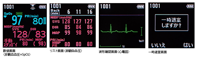 非観血血圧（iNIBP）対応：送信機 ZS-640P｜モニタリングシステム｜製品情報｜医療関係の皆様へ｜日本光電