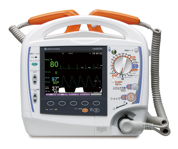 デフィブリレータ TEC-5600シリーズ カルジオライフ｜除細動器｜製品情報｜医療関係の皆様へ｜日本光電